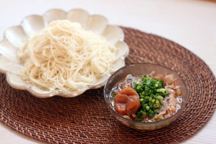 子供も大好き 梅と鯖缶のそうめん レシピ 作り方 By りょーーーこ クックパッド 簡単おいしいみんなのレシピが353万品