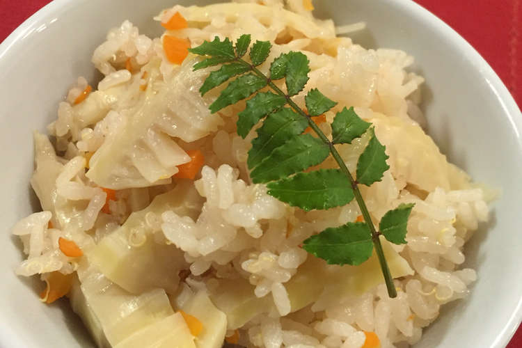 たけのこご飯 3合 クックパッド