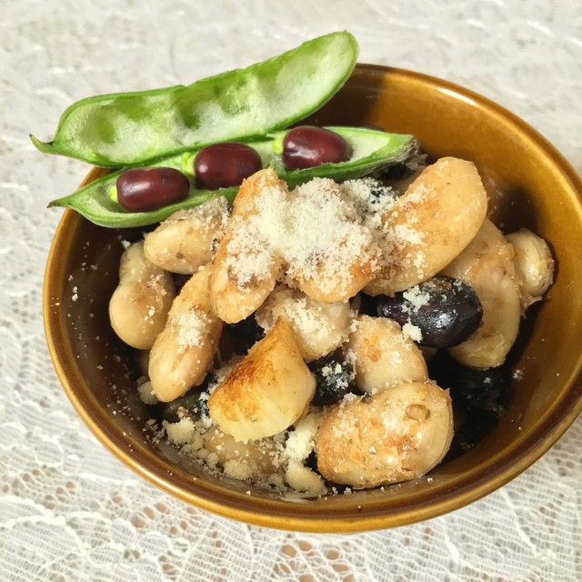 旬のそら豆と花豆のおつまみ レシピ 作り方 By ひつじぷーどるん クックパッド