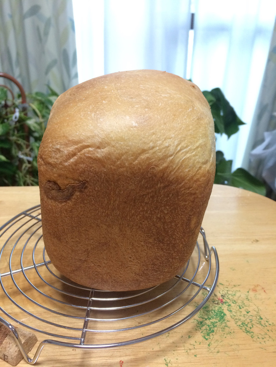 オーツブランミックスで低糖質食パンの画像