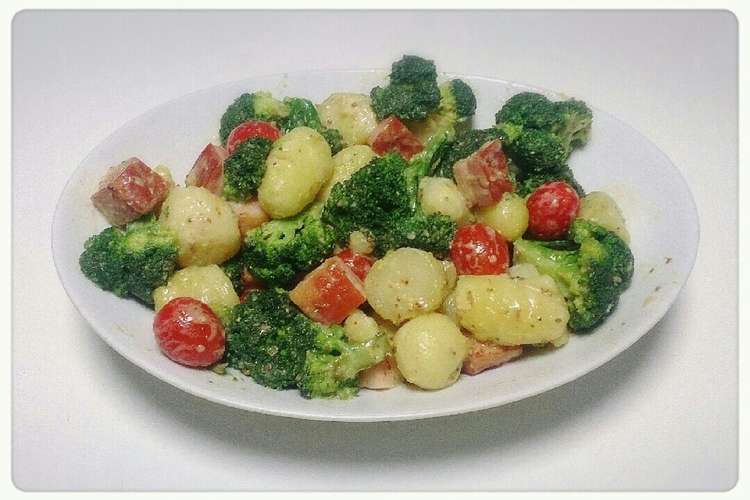 新じゃがのゴロッとおかず温野菜サラダ レシピ 作り方 By ぁちゃみん クックパッド 簡単おいしいみんなのレシピが352万品