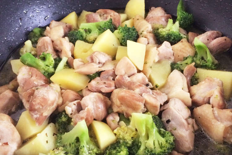 鶏肉とごろごろ野菜のコンソメ炒め レシピ 作り方 By キモリ クックパッド 簡単おいしいみんなのレシピが366万品