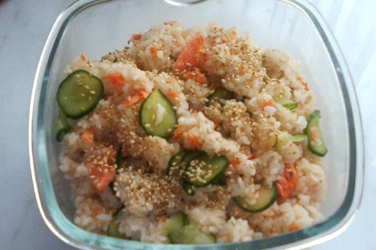 夏にぴったり さっぱり鮭ご飯 レシピ 作り方 By Dondon クックパッド 簡単おいしいみんなのレシピが360万品