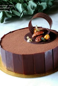 チョコバナナムースケーキ(ガーナ指定)