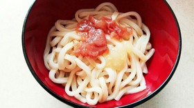 ぶっかけ塩レモン梅うどん☆☆☆