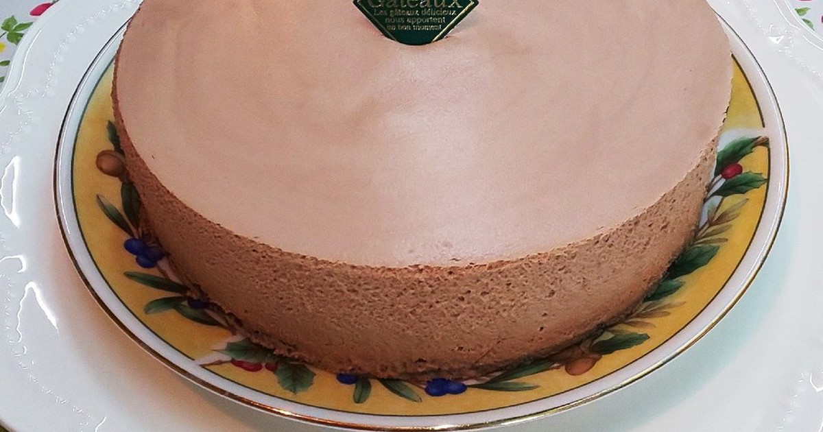 ダークチョコレートムースケーキのレシピ