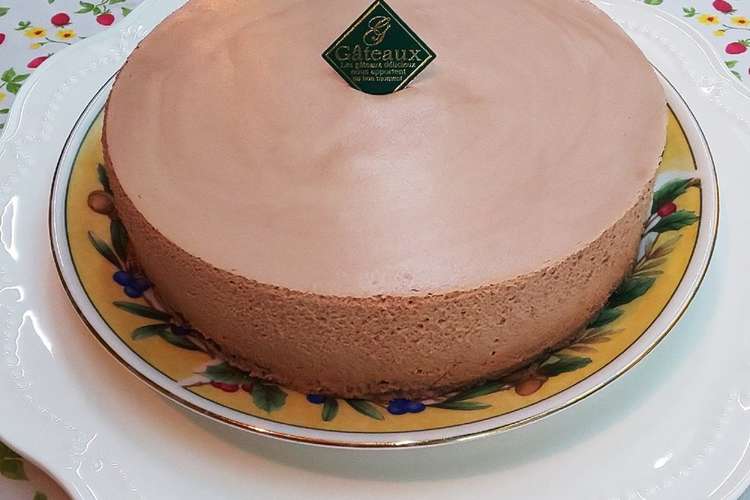チョコレートムースケーキ レシピ 作り方 By Mistyショコラ クックパッド