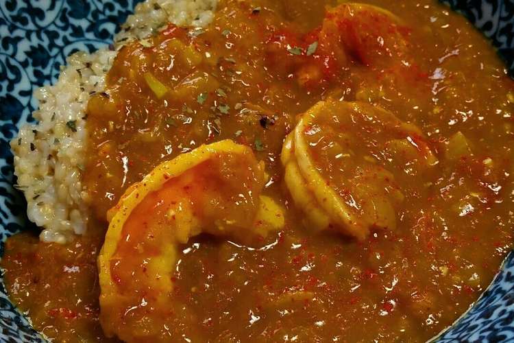 海老の出汁カレー レシピ 作り方 By 赤蛙ママ クックパッド