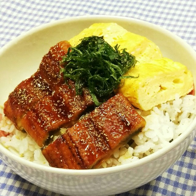 うなぎとだし巻き卵でうな丼 節約うな丼 レシピ 作り方 By もえちゃんはは クックパッド 簡単おいしいみんなのレシピが377万品