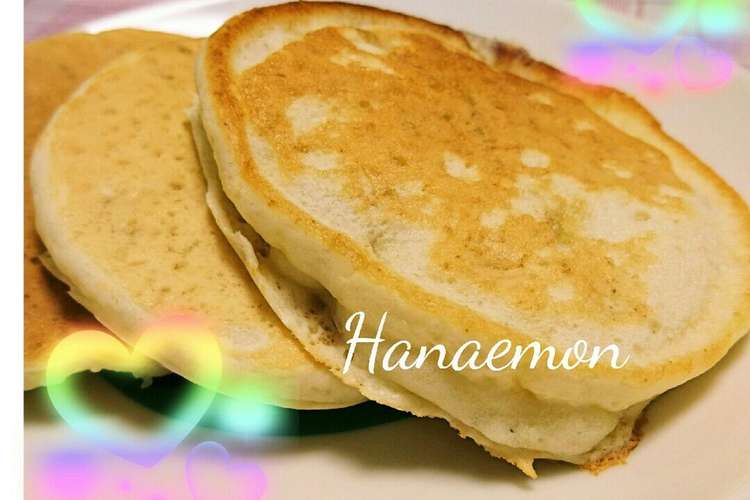 卵なし 簡単もちもちバナナパンケーキ レシピ 作り方 By ｈａｎａｅｍｏｎ クックパッド 簡単おいしいみんなのレシピが360万品