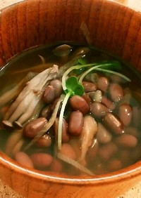 薬膳 むくみとりに小豆のスープ