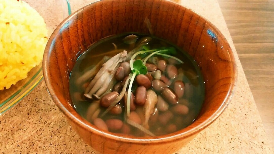 薬膳 むくみとりに小豆のスープ