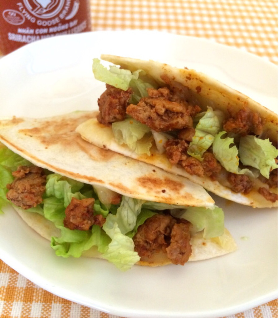 スキニーバッファローバーガーケサディーヤのレシピ