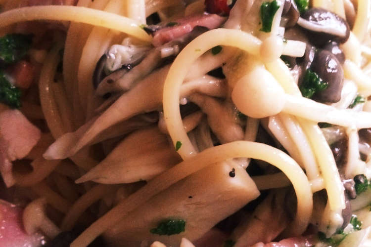 フンギペペロンチーノ レシピ 作り方 By Pinocio4 クックパッド