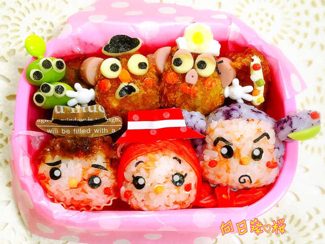 キャラ弁 ツムツム トイ ストーリー レシピ 作り方 By 向日葵 桜