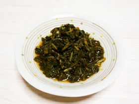 ほろ甘苦いフキの葉の煮物☆しっとり佃煮