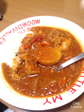 市販のルーを使わないカレー