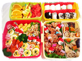 小学校 運動会のお弁当 2016