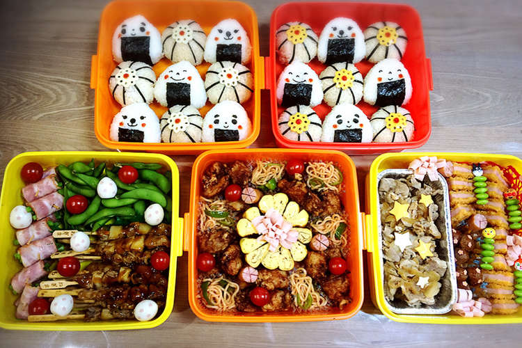 運動会お弁当 キャラ弁 レシピ 作り方 By Azumama クックパッド 簡単おいしいみんなのレシピが352万品