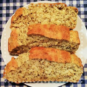 HMと豆腐で簡単!紅茶パウンドケーキ