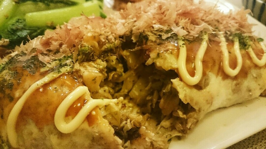 栄養満点！キャベツオムレツ☆お好み焼き風の画像