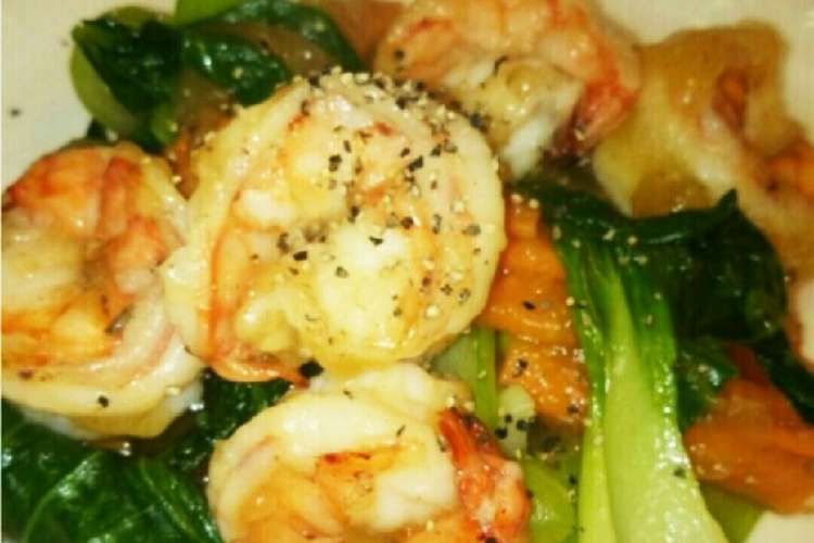 海老とチンゲン菜の簡単 味覇炒め レシピ 作り方 By Mstcooking クックパッド 簡単おいしいみんなのレシピが367万品