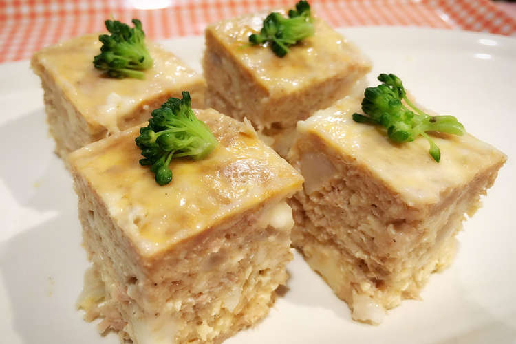 お弁当に レンジでツナ豆腐チーズの卵焼き レシピ 作り方 By あさコロモ クックパッド 簡単おいしいみんなのレシピが376万品