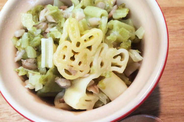 しめじとキャベツの和風パスタ 離乳食後期 レシピ 作り方 By ちび汰 クックパッド