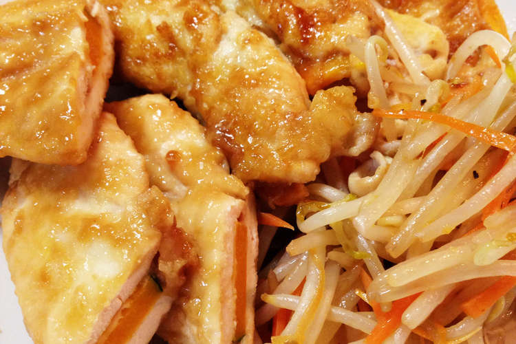 節約かさ増しむね肉のかぼちゃ挟み照り焼き レシピ 作り方 By まーしの クックパッド 簡単おいしいみんなのレシピが376万品