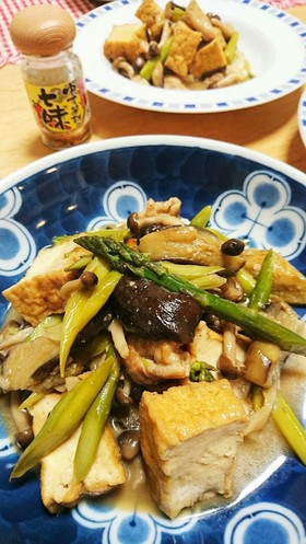 具だくさん 豚肉とナスの味噌炒め