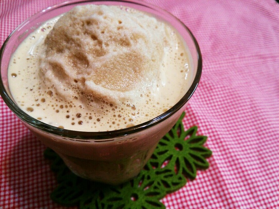 コーヒー味のミルクセーキの画像