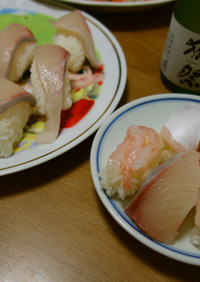 時短　製氷皿で握り寿司
