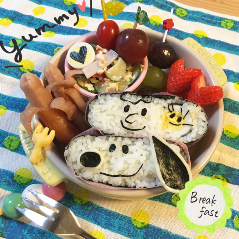 みんなが作ってる キャラ弁 スヌーピー オラフのレシピ クックパッド 簡単おいしいみんなのレシピが359万品