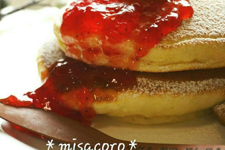 M卵白だけのふわふわパンケーキ レシピ 作り方 By Misacoro クックパッド 簡単おいしいみんなのレシピが350万品