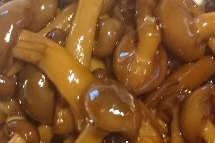 強火で きのこの佃煮 煮るだけ レシピ 作り方 By お好み焼きは主食 クックパッド 簡単おいしいみんなのレシピが352万品