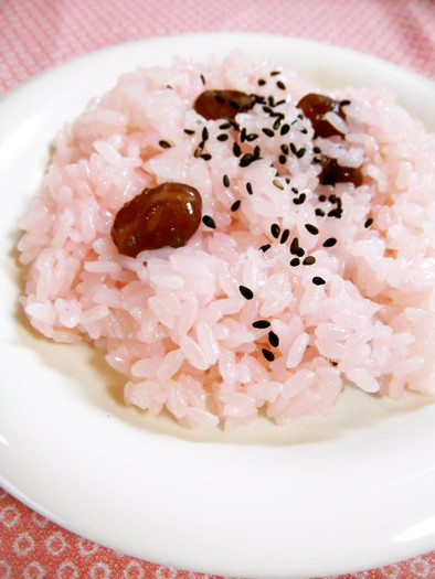北海道　お赤飯の写真