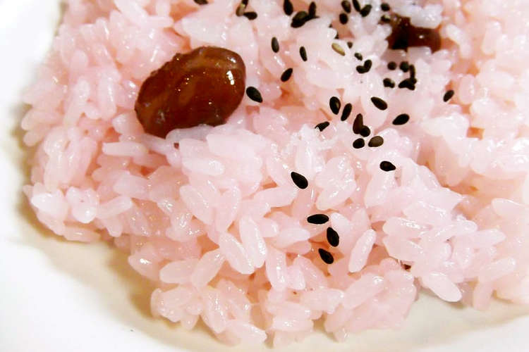 北海道 お赤飯 レシピ 作り方 By リラ２２ クックパッド 簡単おいしいみんなのレシピが365万品