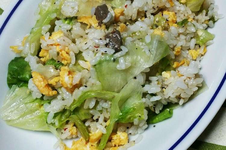 牛肉レタスチャーハン レシピ 作り方 By クック5061gg クックパッド