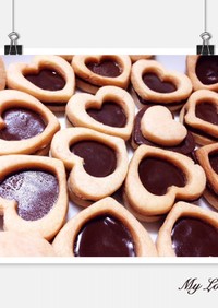 簡単♡チョコサンドクッキー♡