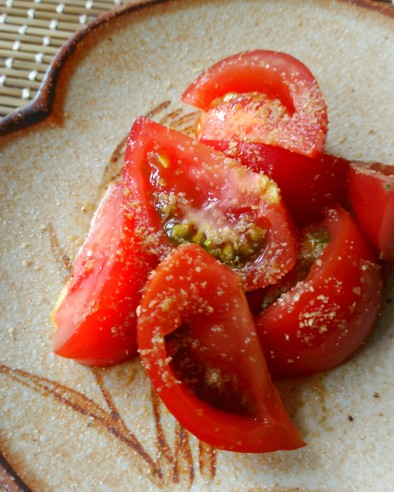 韓国風トマトサラダの写真