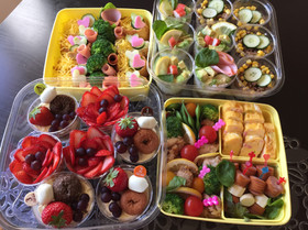 最後の運動会弁当2016コストコケース