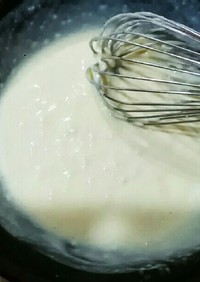 レンジで簡単 豆乳と米粉のホワイトソース