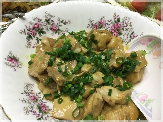 「ラカントＳ」で作る鶏肉の爽やかレモン煮の画像