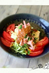 豆腐のバンバンジー風サラダ