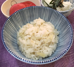新生姜の炊き込みごはん