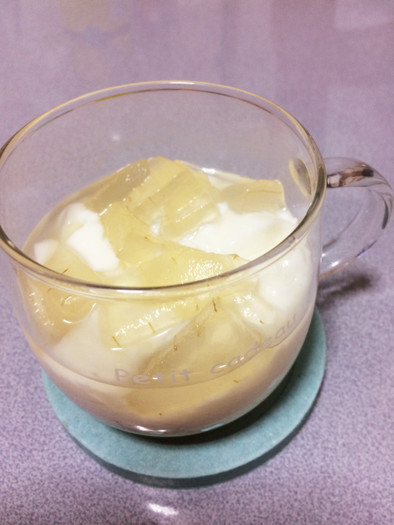 アロエベラのシロップ煮 レモン風味の写真