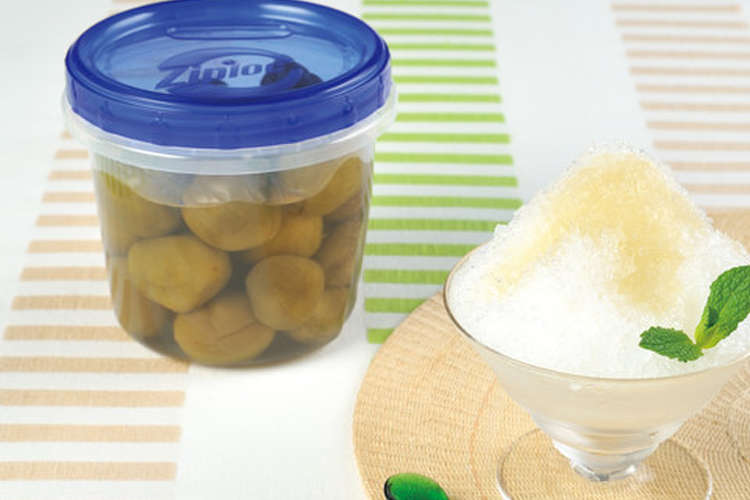 冷凍した梅で 梅シロップ 梅ジュース レシピ 作り方 By 旭化成ホームプロダクツ クックパッド 簡単おいしいみんなのレシピが357万品