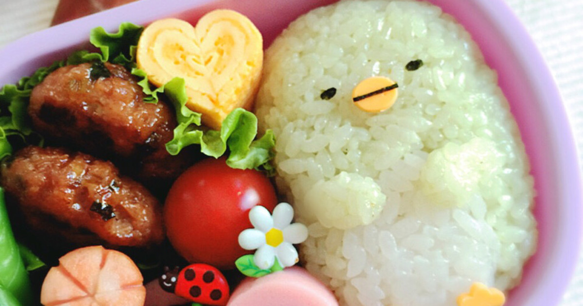 簡単キャラ弁 すみっコぐらしのぺんぎん レシピ 作り方 By Meiyuina クックパッド 簡単おいしいみんなのレシピが373万品