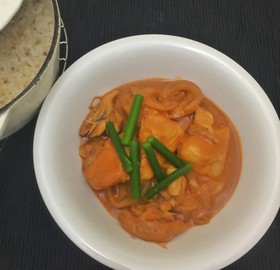 鶏のトマトクリーム煮