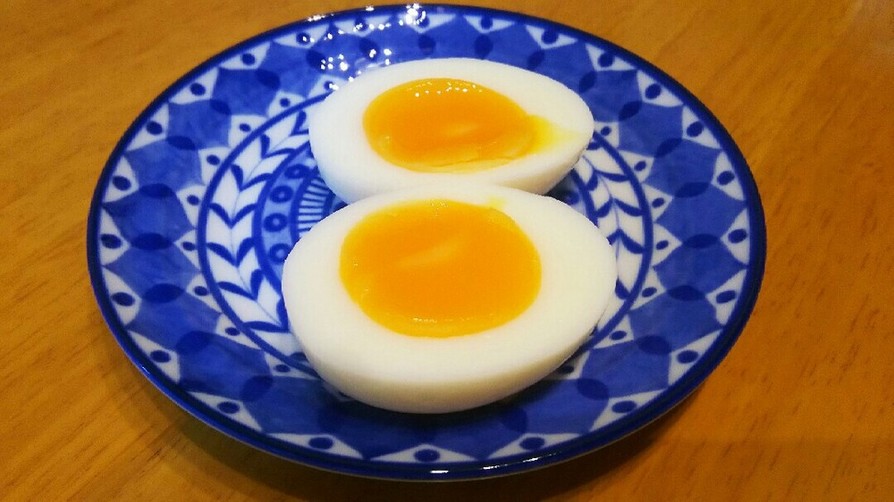 ツルンと簡単♪半熟ゆで卵の画像